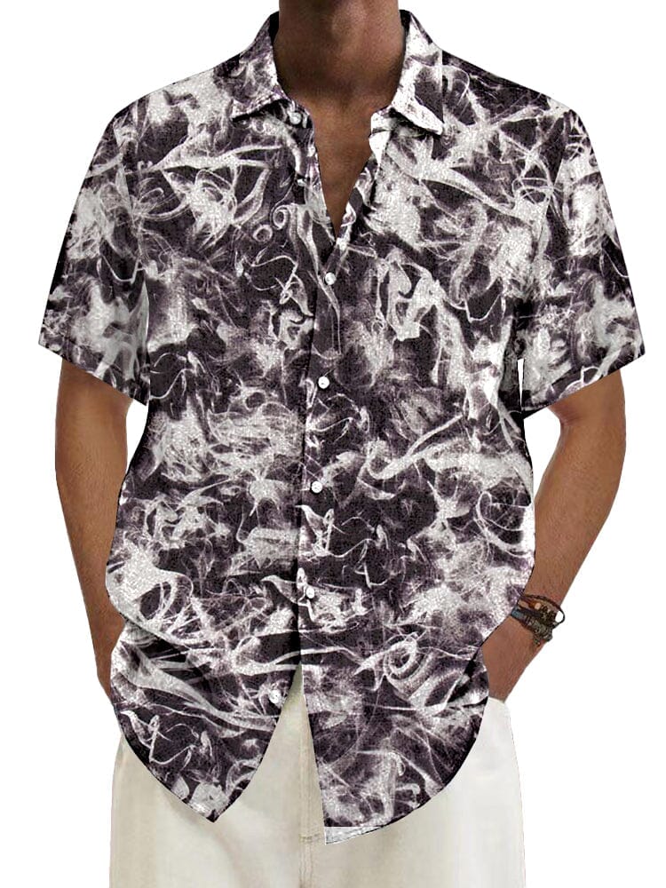 Halloween Pattern Short Sleeves Shirt 20