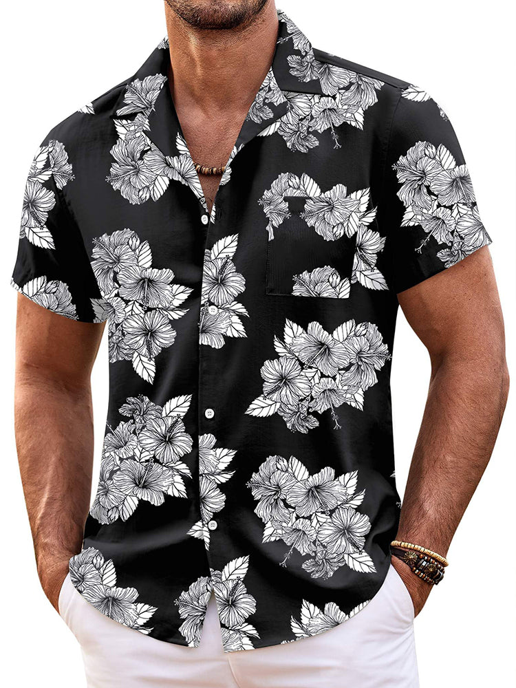 Casual Designer Floral Vacation Shirt (US Only)