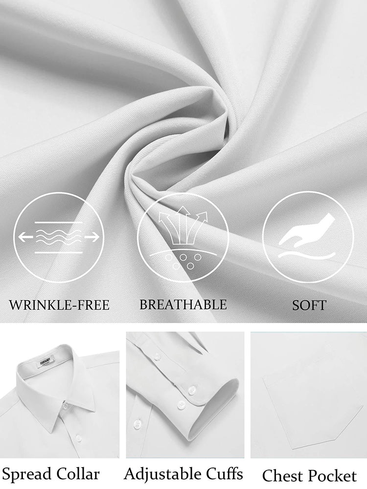 Formal Wrinkle Free Dress Shirt (US Only)