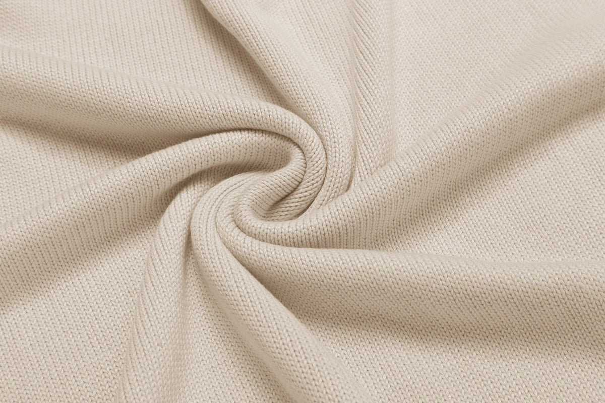 Casual Turtleneck Knit Hoodie (US Only)