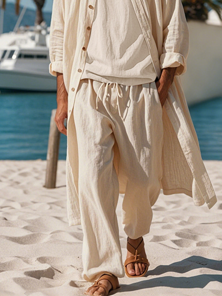Effortless Vacation Cotton 3-Piece Set