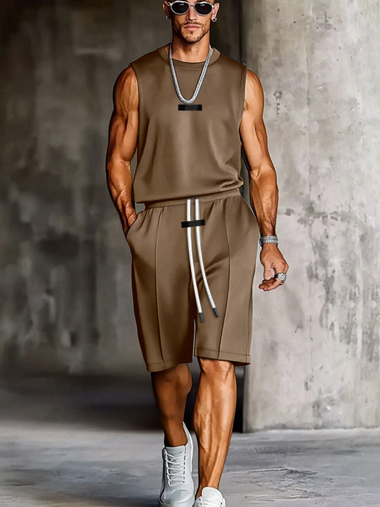 Urban Athletic Tank Top Shorts Set