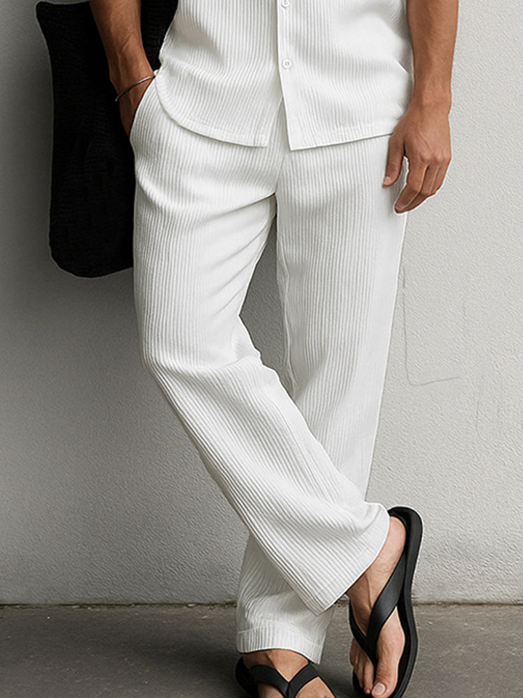 Minimalist Design Shirt Pants Set