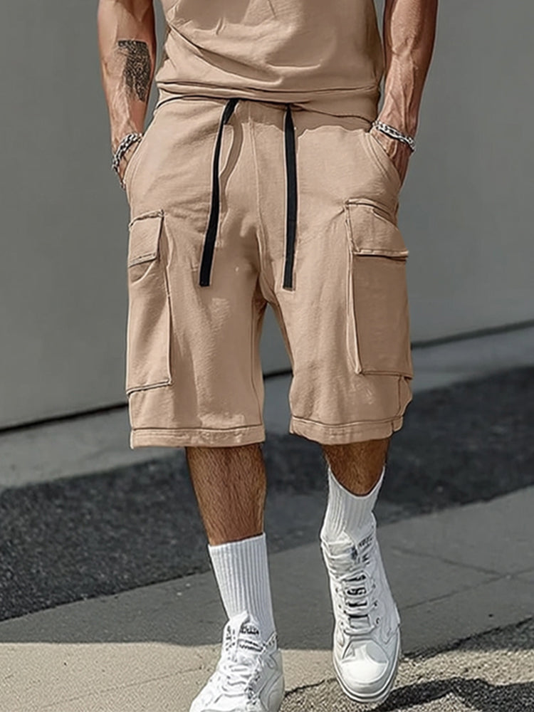 Athleisure Cargo Style 2-Piece Set