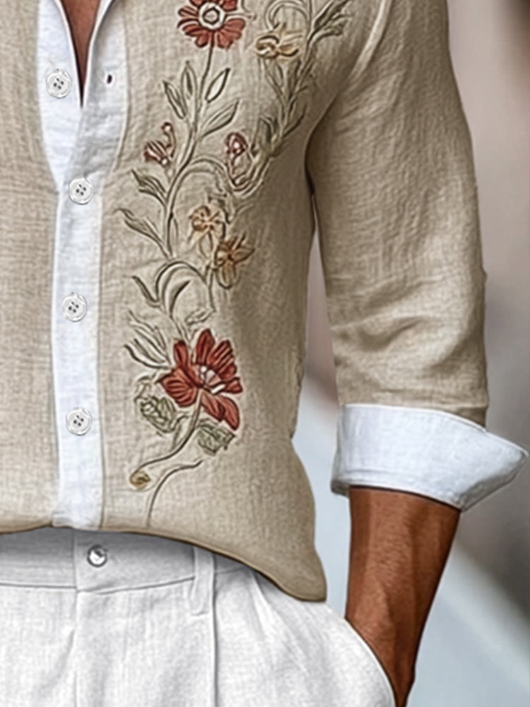 Quality Embroidered 100% Cotton Shirt