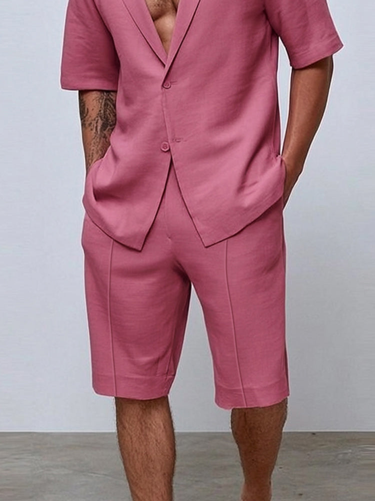 Casual Trendy Summer Suit Set