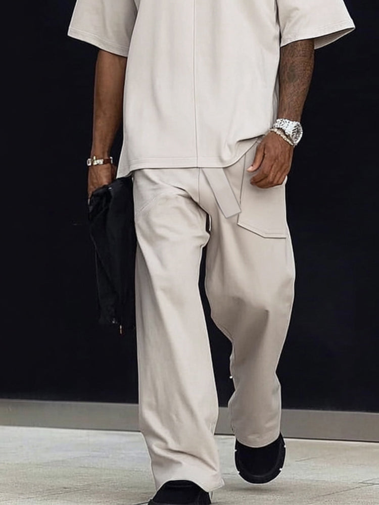 Versatile Daily T-Shirt Pants Set