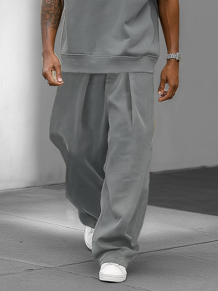 Urban Street Style Tank Top Pants Set