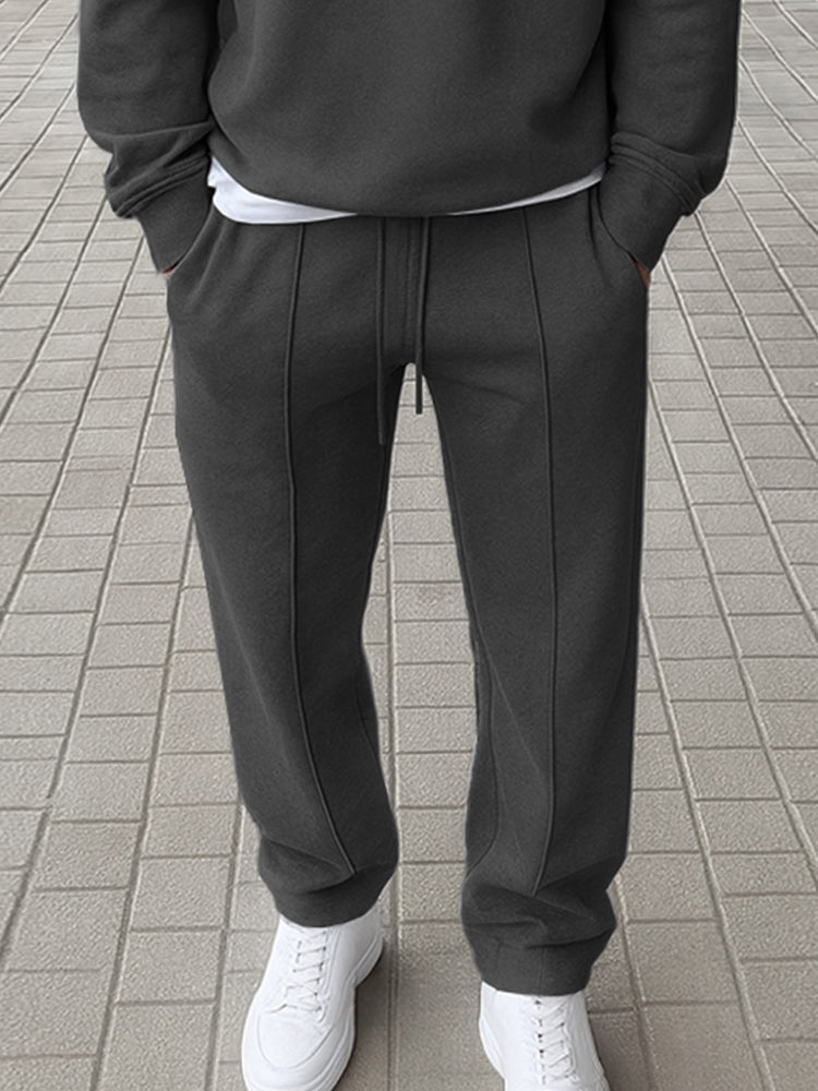 Athleisure Comfort Sweatshirt Pants Set