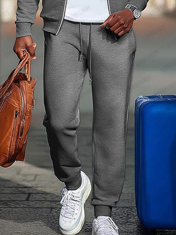 Leisure Athletic Jacket Pants Set