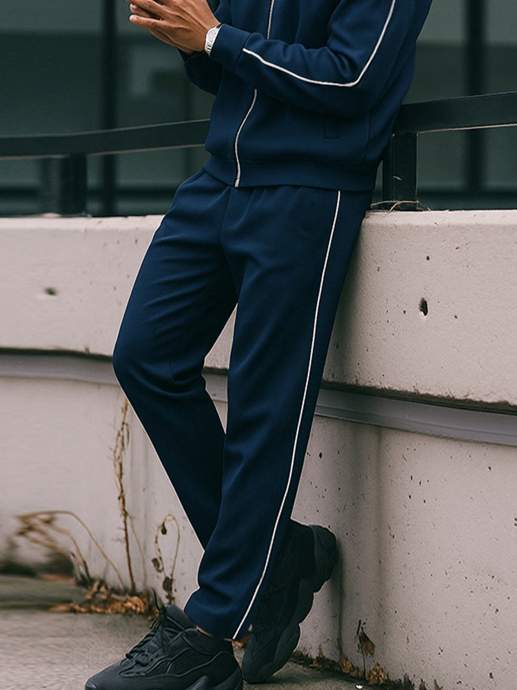 Stylish Athleisure Jacket Pants Set