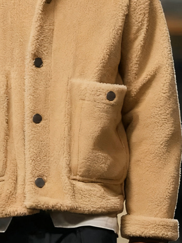 Stylish Cozy Warm Fleece Jacket