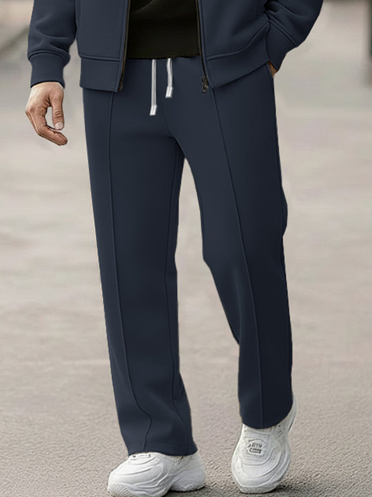 Utility Multi-Pocket Design Jacket Pants Set