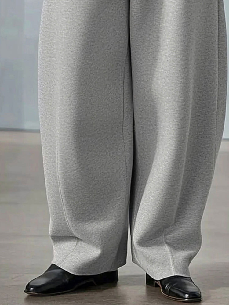 Easy Fit Striped Casual Pants