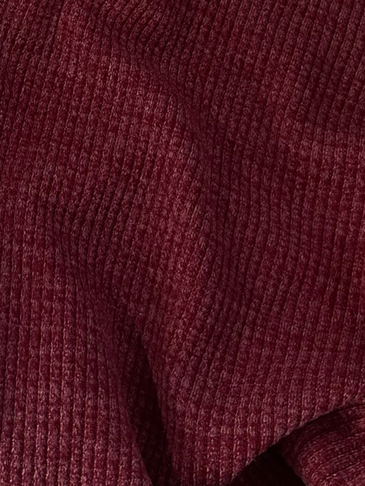 Trendy Asymmetric Knit Designer Sweater