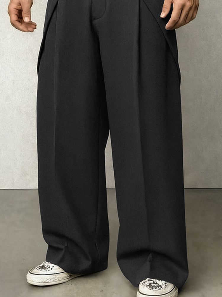 Casual Durable Wide-Leg Pants