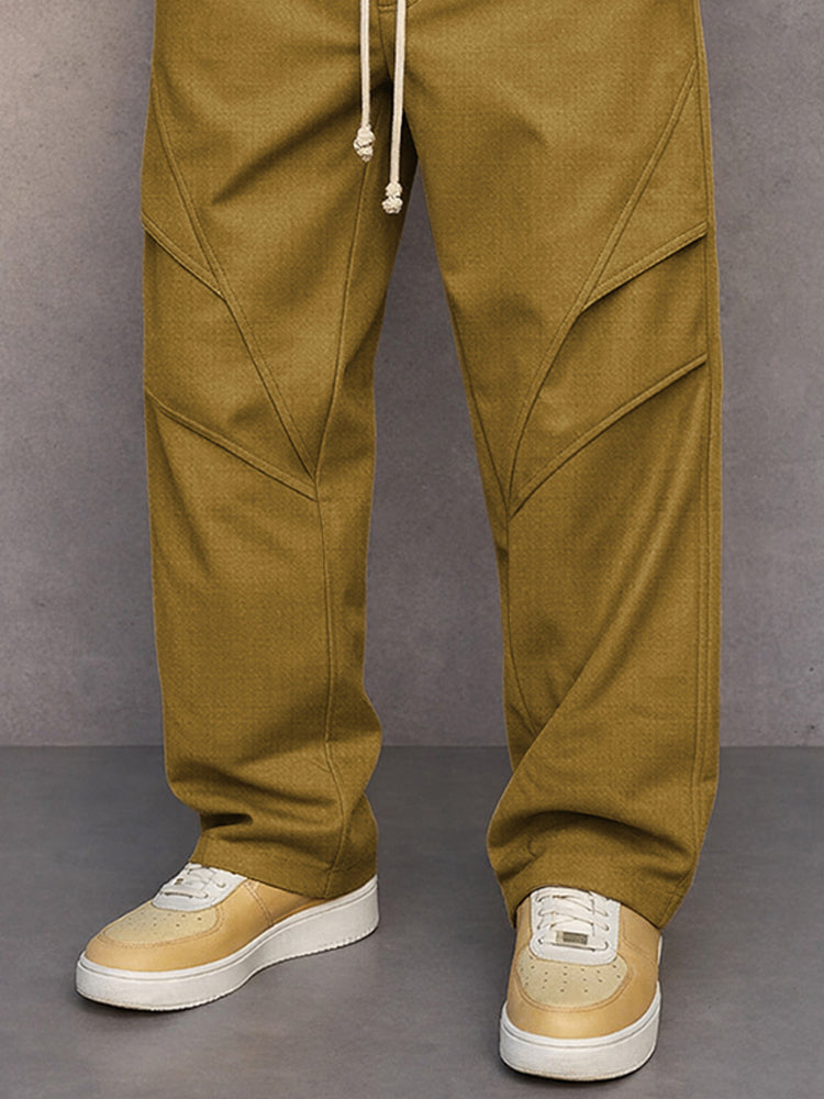Modern Casual Drawstring Cargo Pants