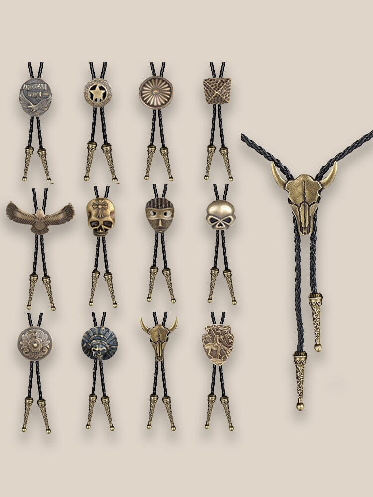 Vintage Bolo Tie Necklace