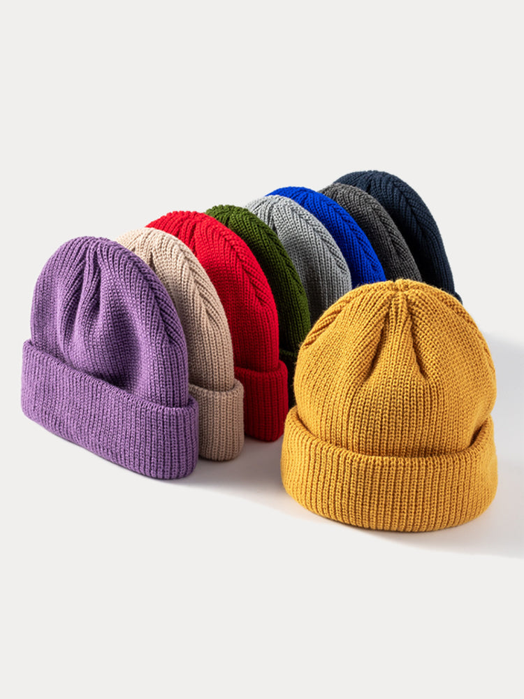Classic Soft Elastic Knit Beanie