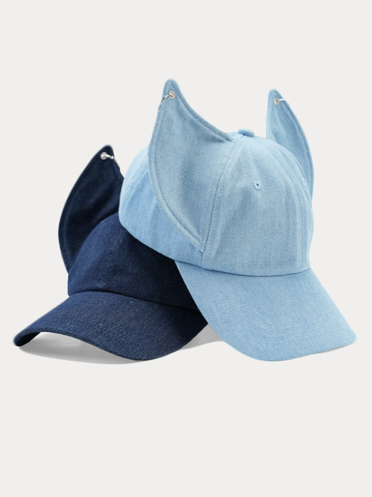 Trendy Adjustable Fox Ears Baseball Cap