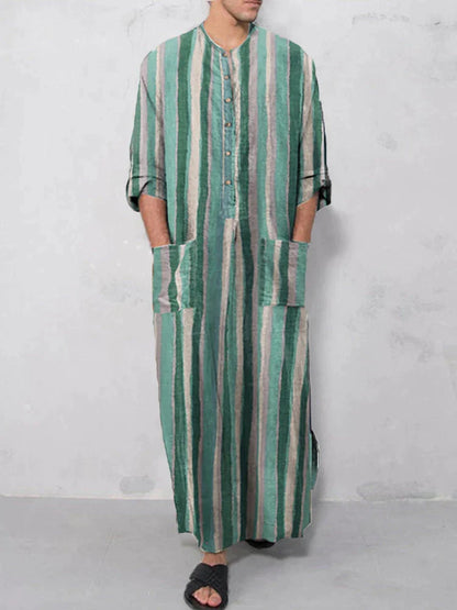 Long-sleeve One-piece Shirt