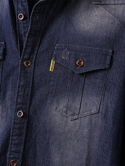 Denim Long Sleeve Shirts