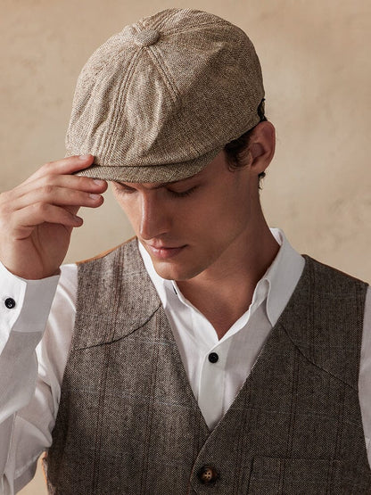 Vintage Adjustable Beret Hat