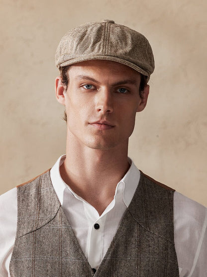 Vintage Adjustable Beret Hat