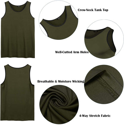Gym Tank Top 3 Pack Shirts (US Only)