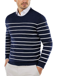 Navy/White Mariner Stripe