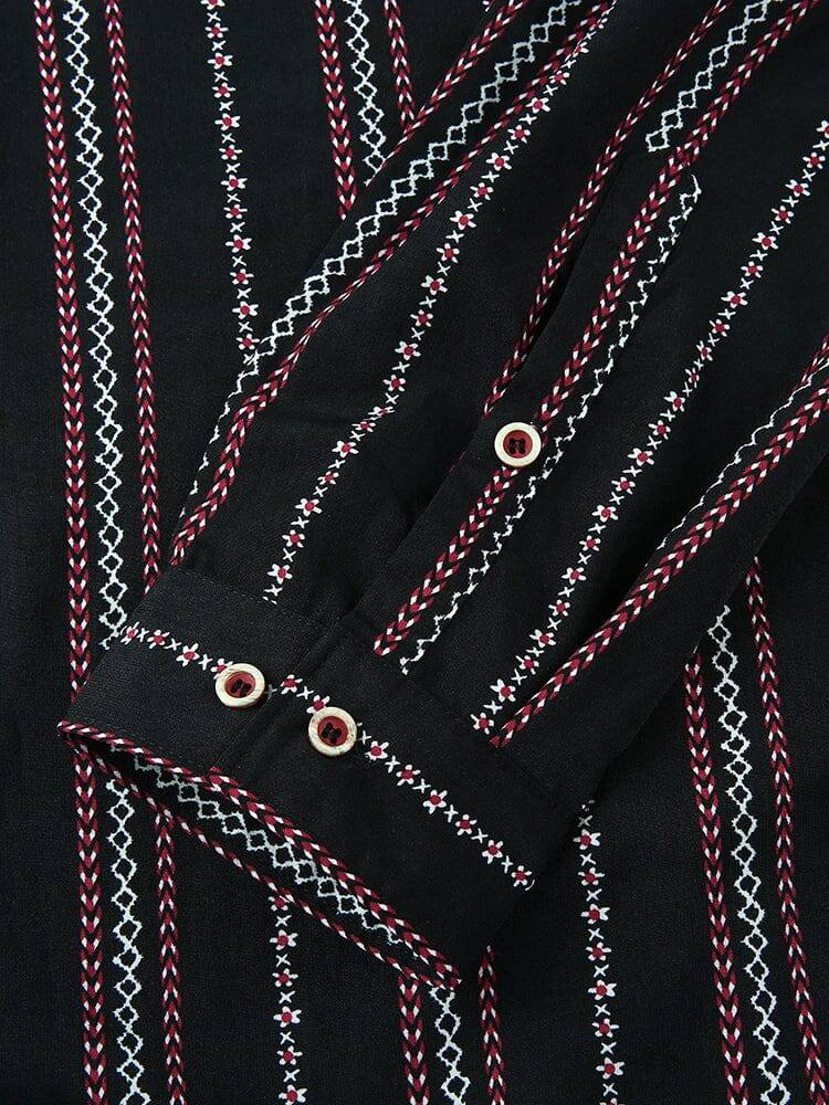 Striped Pattern Shirt