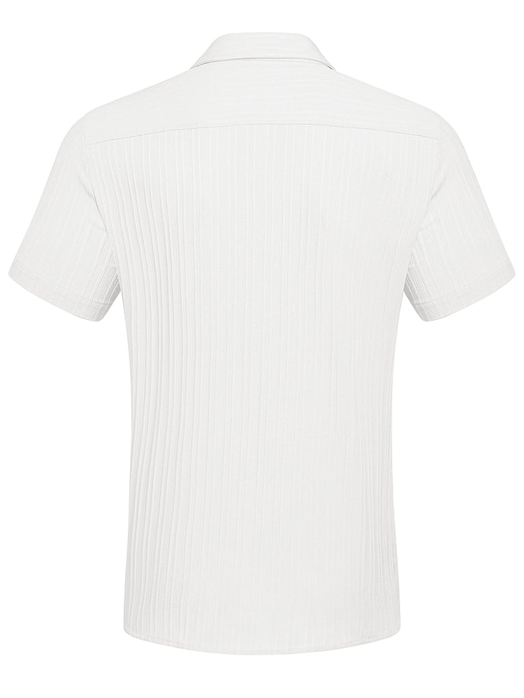 Casual Textured Button Down Shirt (US Only)
