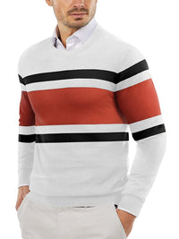 White/Rust Red