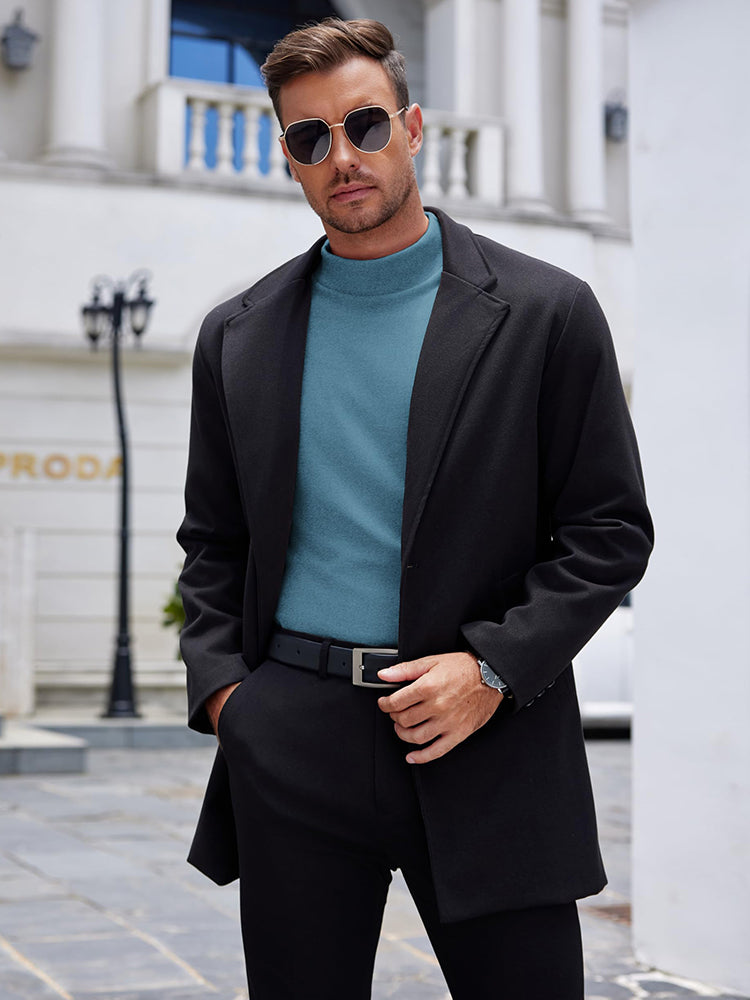 Basic Thermal Turtleneck Pullover Shirt (US Only)