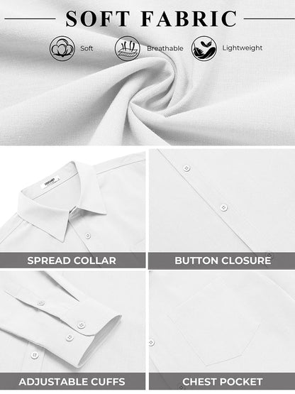 Business Casual Button Down Dress Shirt (US Only)