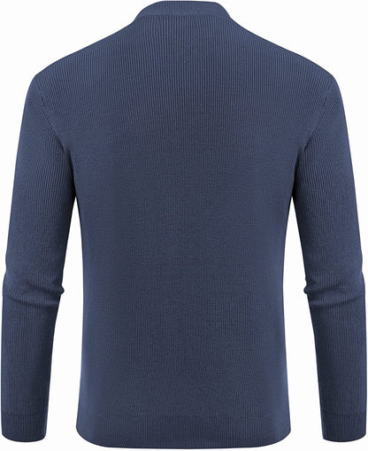 Full Zip Slim Fit Stylish Knitted Cardigan Sweater with Pockets (US Only)