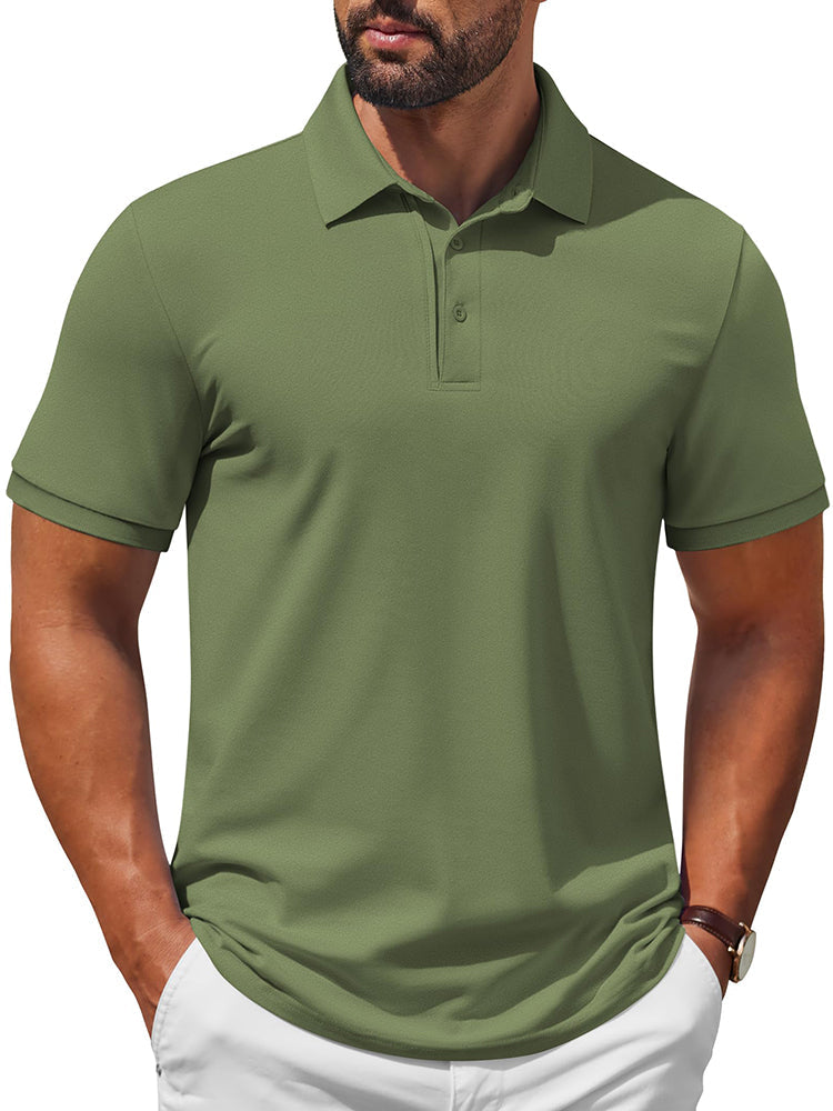 Classic Quick-Dry Golf Polo Shirt (US Only)