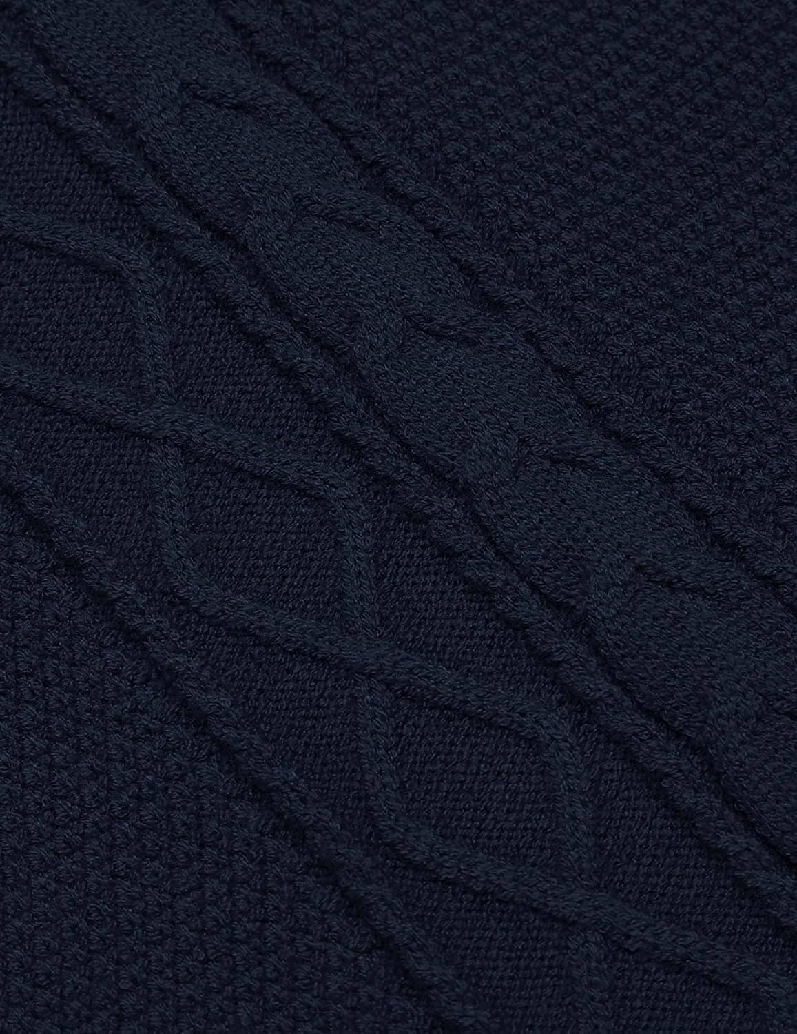 Turtleneck Casual Cable Knitted Pullover Sweaters (US Only)