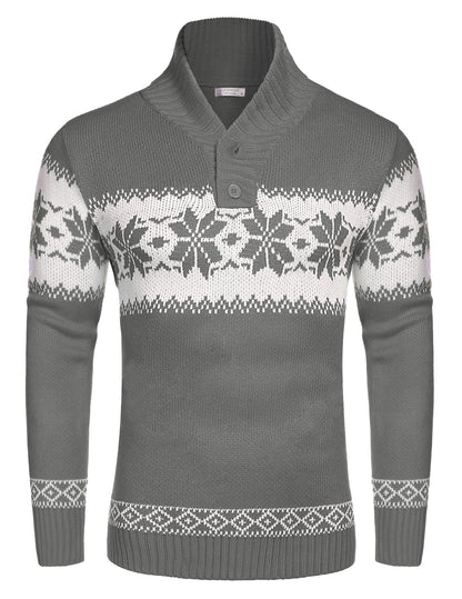 Casual Knitted Pullover Sweater (US Only)