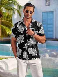 Black-White Floral
