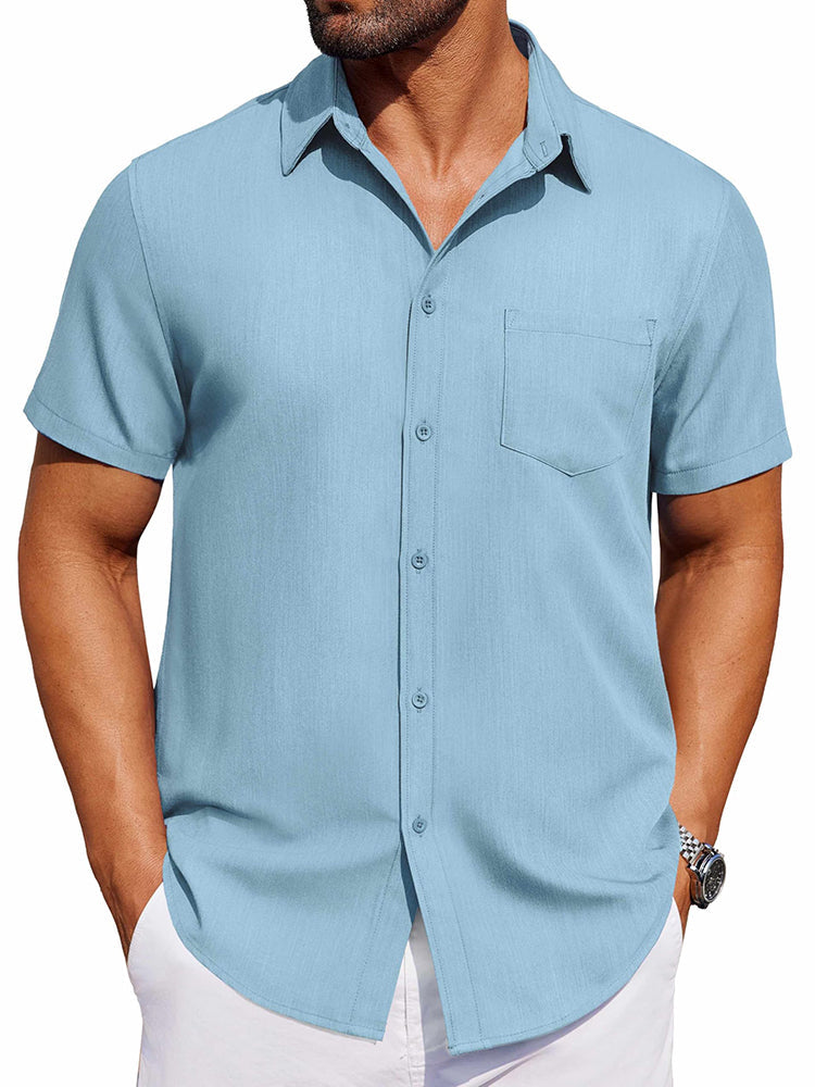 Casual Button Down Denim Shirt (US Only)