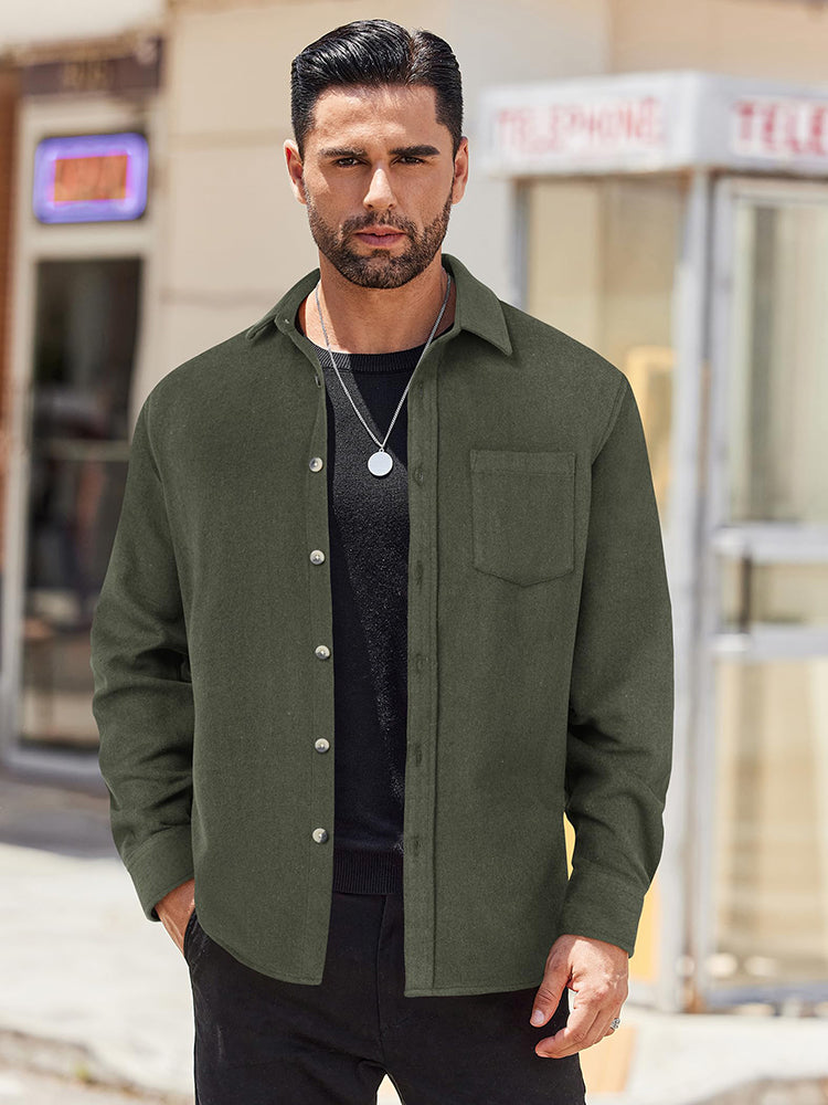 Casual Flannel Long Sleeve Shirt (US Only)