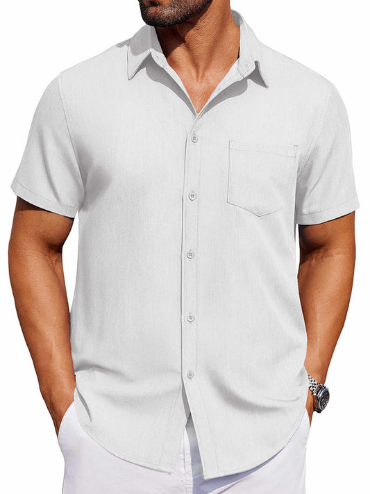 Casual Button Down Denim Shirt (US Only)