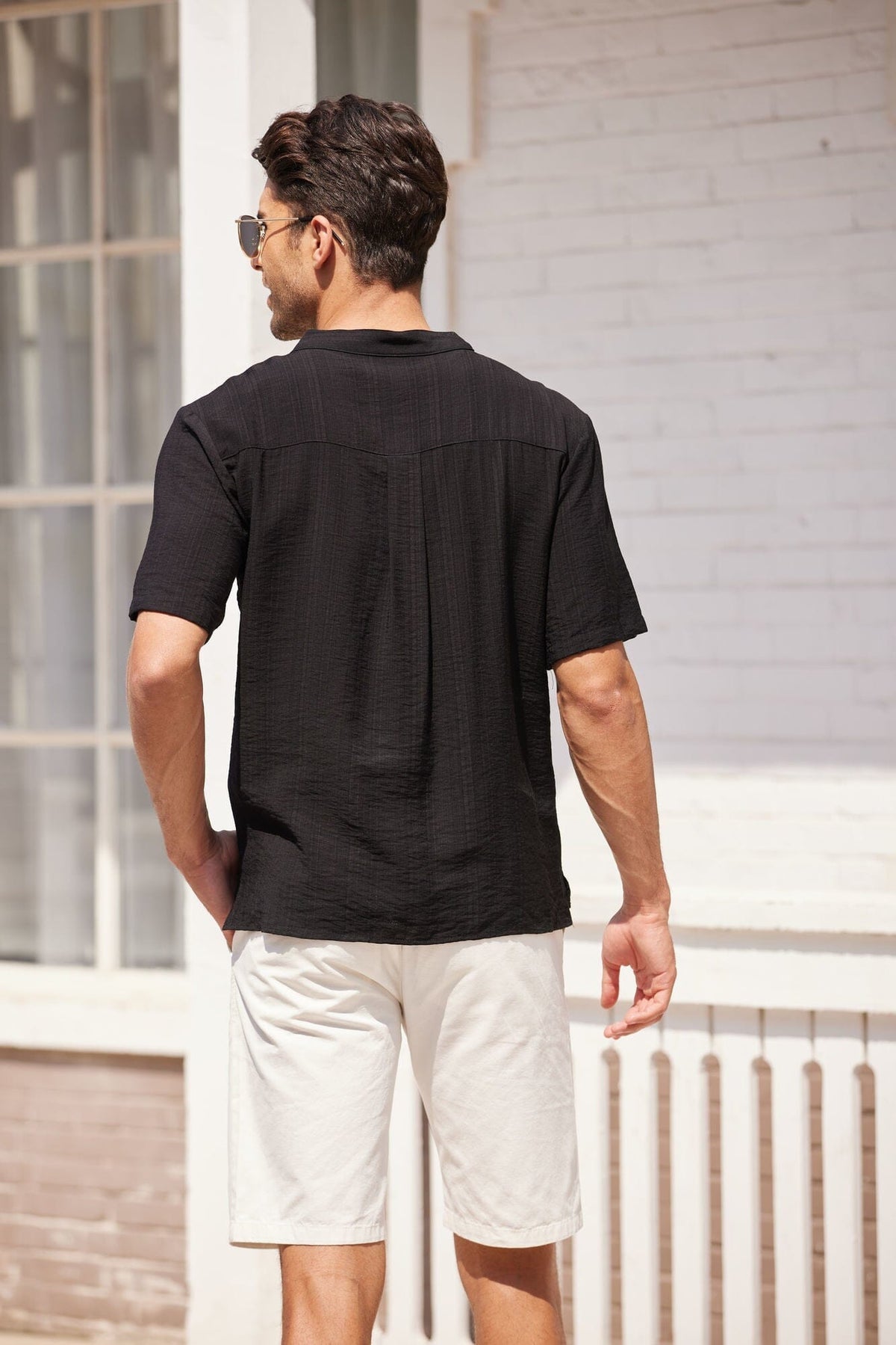 Linen Henley T-Shirt (US Only)