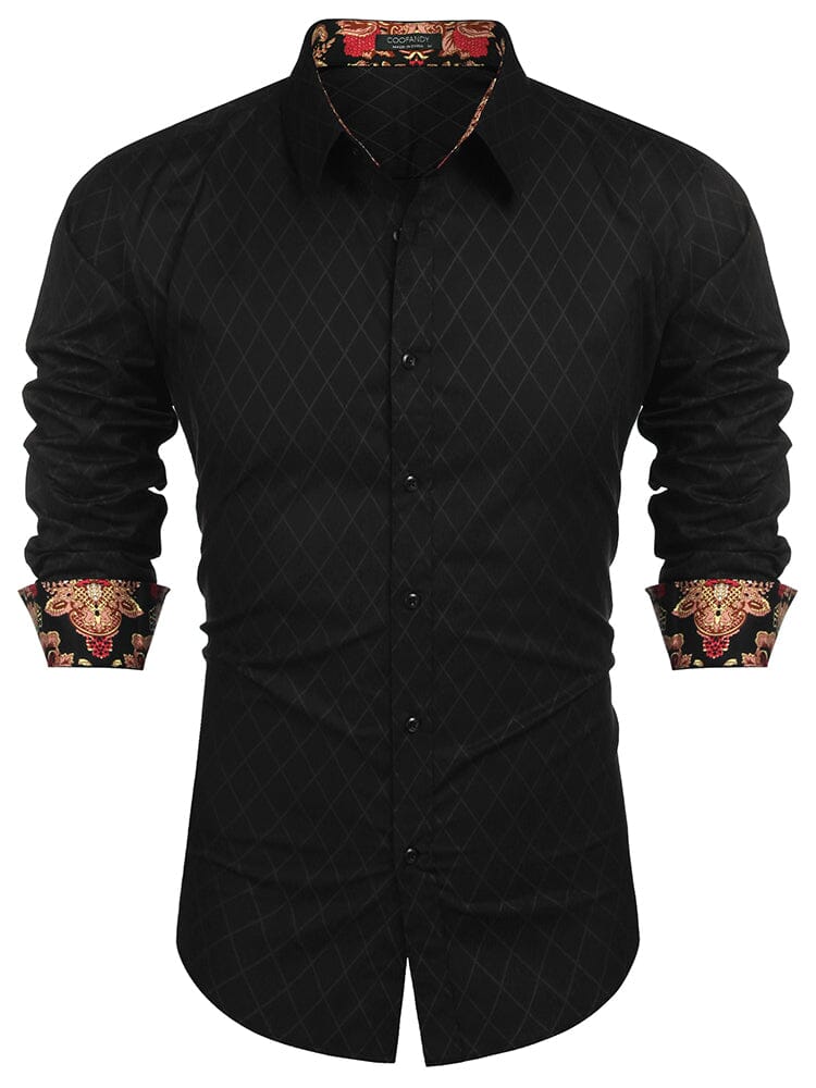 Checked Shirt Business Shirt