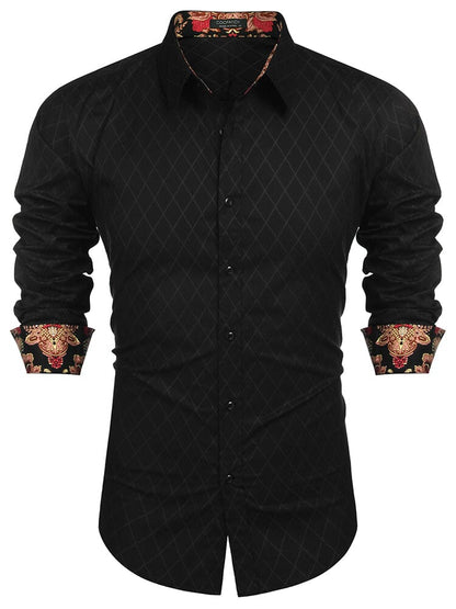 Checked Shirt Business Shirt