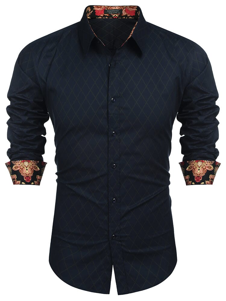 Checked Shirt Business Shirt