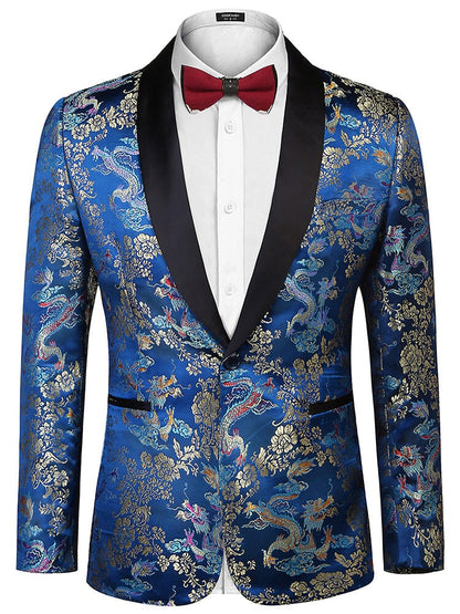 Luxury Floral Embroidered Blazer (US Only)