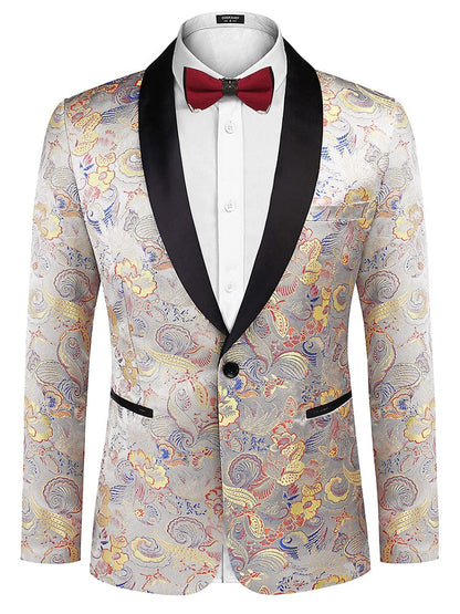 Luxury Floral Embroidered Blazer (US Only)