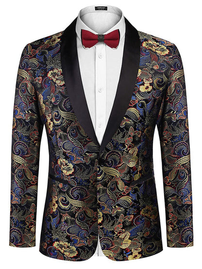 Luxury Floral Embroidered Blazer (US Only)